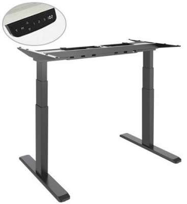 Photo of Lumi M06-23D Black Dual Motor Electric Sit-Stand Desk