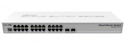 Photo of MikroTik CRS326-24G-2S RM Cloud Router Switch Dual boot SwOS / RouterOS 24x port Gigabit Ethernet switch with two SFP