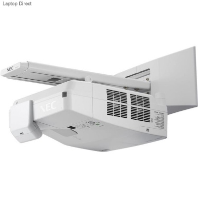 Photo of NEC NP-UM351W-WK 3500 Lumen WXGA Ultra-Short Throw LCD Projector with Wall-Mount