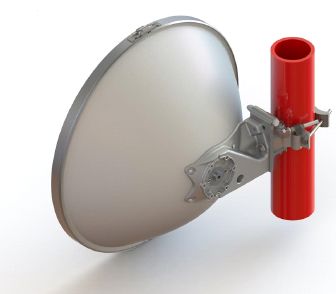 Photo of NEC iPasolink Dish Antenna - Dual Polarised for 11GHz in 2 0 Configuration
