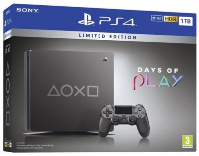 Photo of Sony PlayStation 4 1TB Slim Gaming Console Days of Play Limited Special Edition