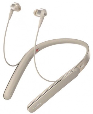 Photo of Sony WI-1000X Beige Wireless Noise-Canceling Headphones