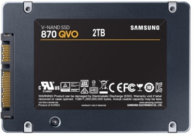 Photo of Samsung 870 QVO series 2TB 2.5" SATA3 Solid State Drive