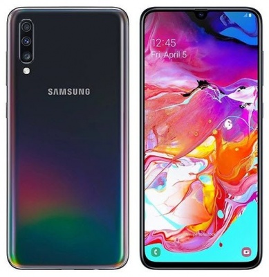 Photo of Samsung Galaxy A70 Black 6.7" FHD Qualcomm Snapdragon 670 Octa Core 128GB Android 9.0 Smart Cellphone
