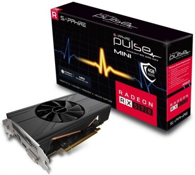 Photo of Sapphire RX-570 Pulse itx OC Edition 4Gb GDDR5 256bit