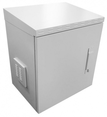 Photo of Scoop 12U 450mm Deep IP65 Outdoor Cabinet with 2 fans