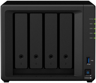Photo of Synology DS920 Diskstation 4 bay 3.5" / 2.5" NAS plus 2x M.2