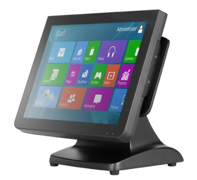 Photo of Partner SP-850 Bezel J1900 Zero Projected Capacitive Touch POS Terminal with No HDD & No OS