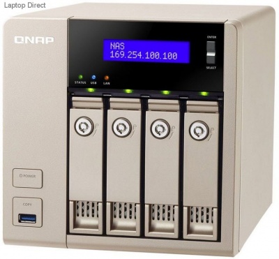 Photo of QNap TVS-463 TurboNAS 4-Bay 2.4GHz Quad Core Network Attached Drives