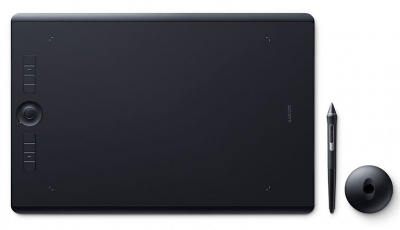 Photo of Wacom Intuos Pro L Large Tablet Black Multitouch with Pro Pen 2 Stylus