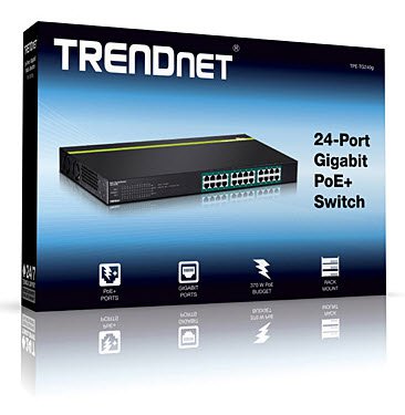 Photo of TRENDnet TPE-TG240g 24-port GREENnet Gigabit PoE Switch