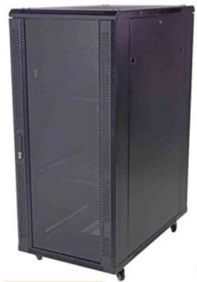 Photo of Unbranded 32U 600 x 1000 mm standing cabinet Front double doors mesh