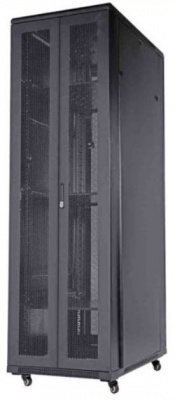 Photo of Unbranded 47U 600 x 1000 floor standing cabinet Double Front Mesh door
