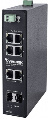 Photo of Vivotek AW-IHH-0800 Industrial 4xGE 95W PoE/PoE 2xGE UTP 2xGE SFP Switch