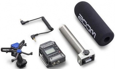 Photo of Zoom F1 Field Recorder with directional Microphone-2-Channel Field Audio Recorder