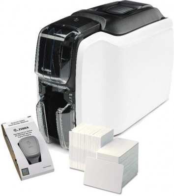 Photo of Zebra ZC100 Direct-to-Card Printer Single Sided - USB 200 cards 200 Ribbon