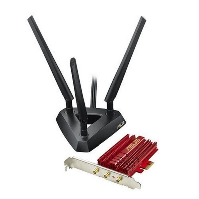 Photo of Asus PCE-AC56 dual-band wireless-AC1300 piecesI-E adapter - 2.4/5Ghz 802.11AC 1750Mbps 64/128bit WEP WPA2 2x detachable