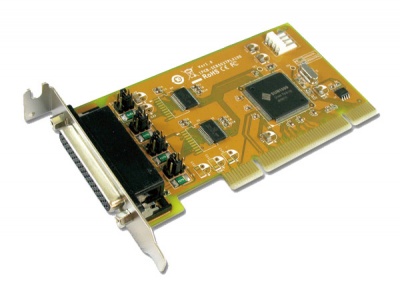 Photo of Sunix SER5037AL RS-232 2-port Low Profile Powered PCI Card
