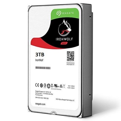 Photo of Seagate 3TB 3.5 IRONWOLF NAS HDD 64MB CACHE