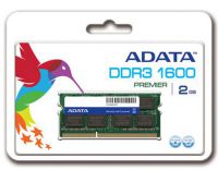 Photo of Adata AD3S1600C2G11-R 2Gb so-dimm 204 pin - DDR3-1600 CL11 1.5V - lifetime warranty