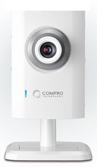 Photo of Compro TN80W cloud network camera with C4Home Cloud App Service for tablet/ smart phone/ web browser audio detection