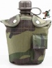 Oztrail 1 Quart Army Aluminium Canteen Green Photo