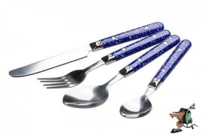 Photo of Oztrail 24 piece Stainless Steel Cutlery Set