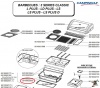 Campingaz Electrode housing for Series 3 Classic barbecue Photo