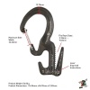 NiteIze Figure 9 Carabiner rope tightener black Photo