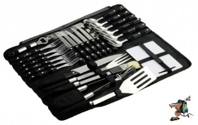 Photo of Oztrail 26 piece Cutlery & BBQ Set
